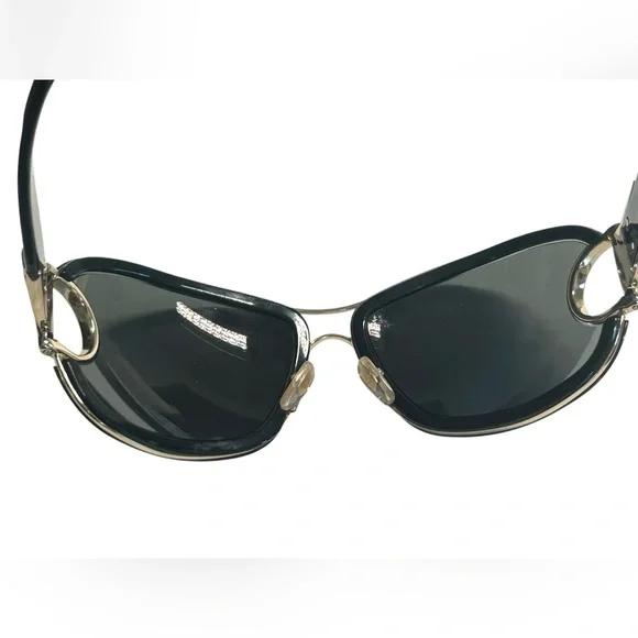 Gucci GG 2930 Black & Gold Sunglasses Authentic With Hard  display picture 3